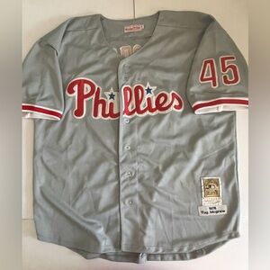 Mitchell & Ness sz 54 Philadelphia Phillies Cooperstown Collection McGraw Jersey